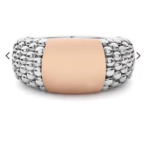 LAGOS Silver and Gold Women's Ring